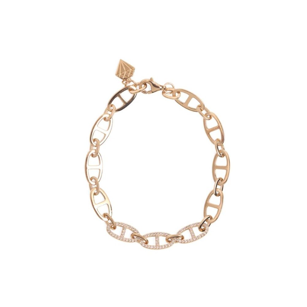 NWT Wanderlust + Co Anchor Chain Link Bracelet